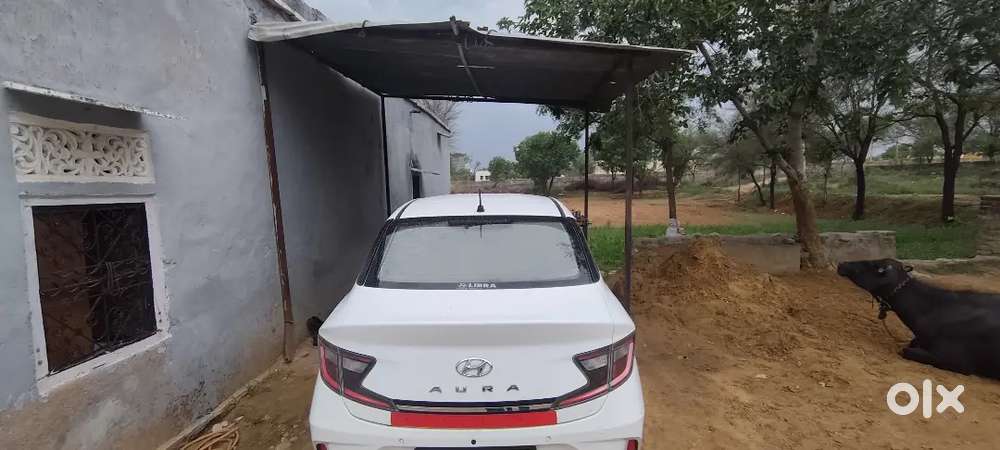 Hyundai Aura 2021 Diesel Well Maintained Taxi Number