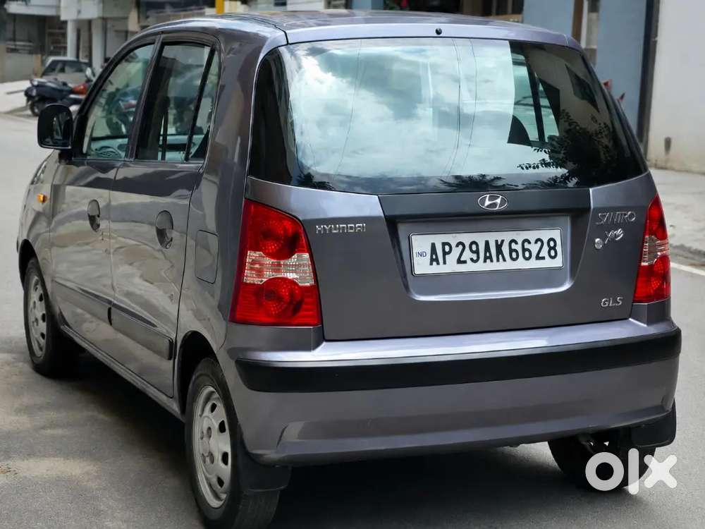 Hyundai Santro Xing Gls 2010 Model 2030 Validity Cng+petrol
