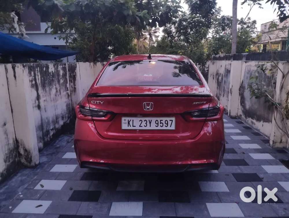 Red Honda City V Petrol 2025 Sport Edition
