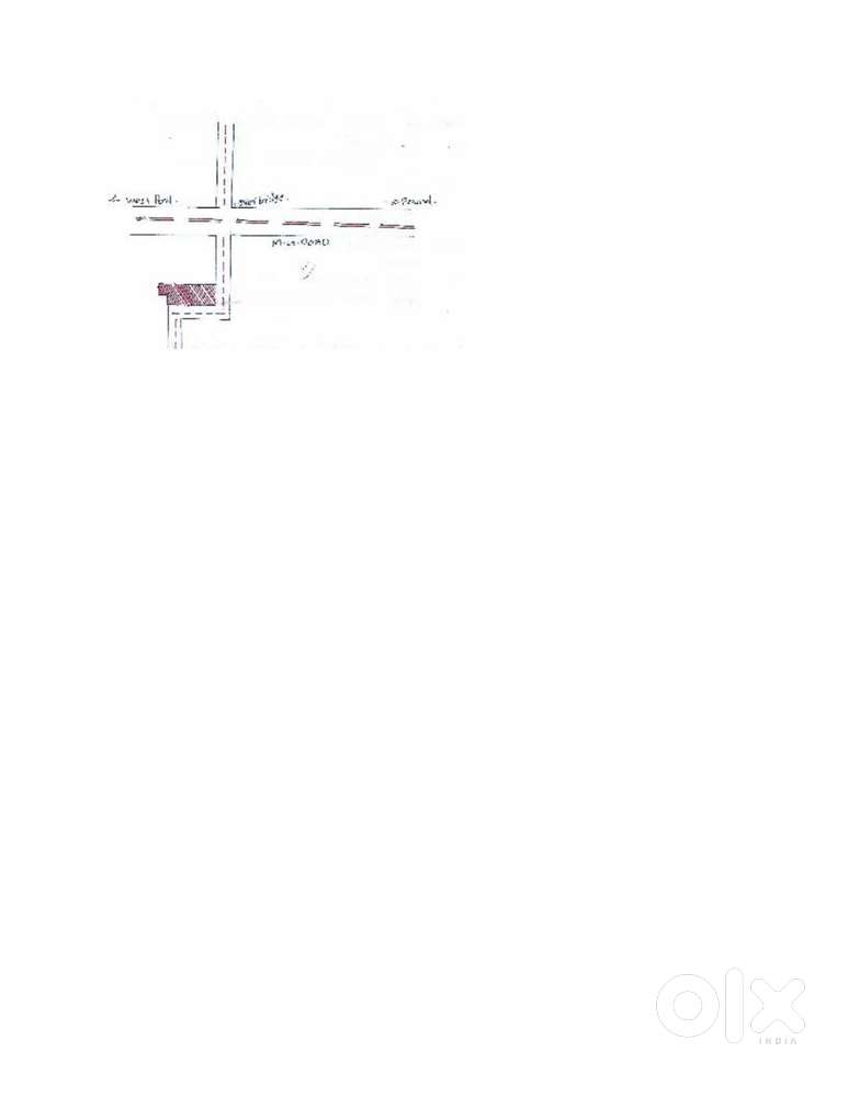 Building with Land in Thrissur Near to Overbridge of MG Road
