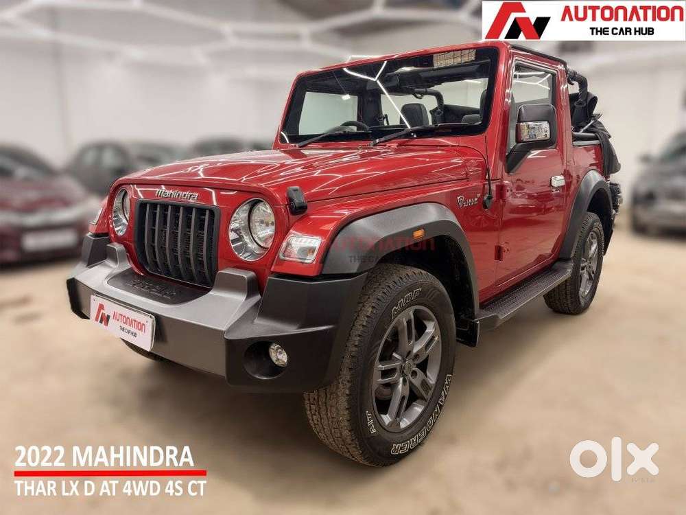 Mahindra Thar 2.2 Lx Convertible Diesel At 4 Str, 2022, Diesel