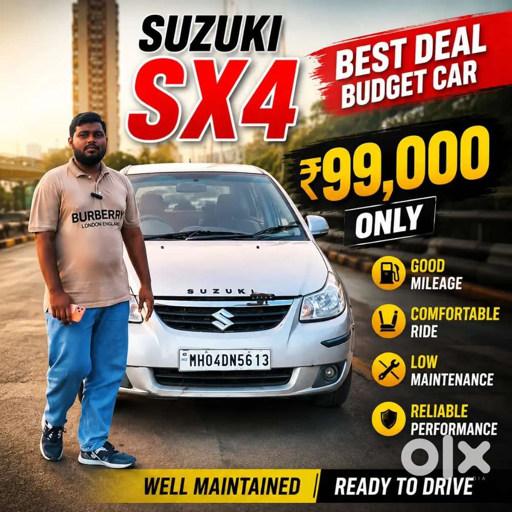 **suzuki Sx4  ₹99,000 Only** 2008 Model
 Petrol + Cng