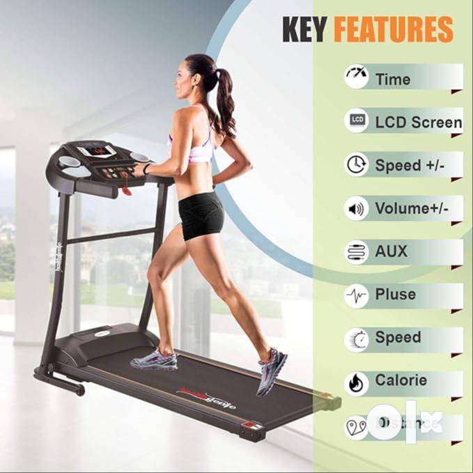 Healthgenie 3911M 2.5 HP Peak Motorized Treadmill Gym Fitness 1786947957