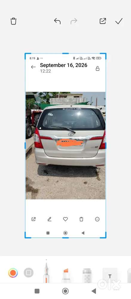 Toyota Innova Diesel 2.5 2015