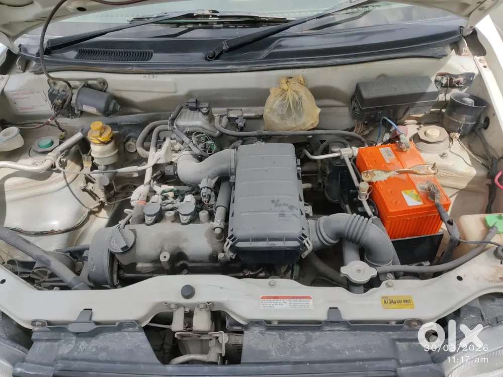 Ok Condition Car White Colour