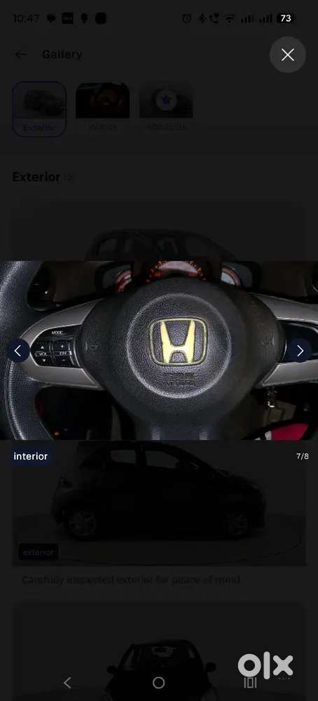 Honda Brio Vx Petrol 2012