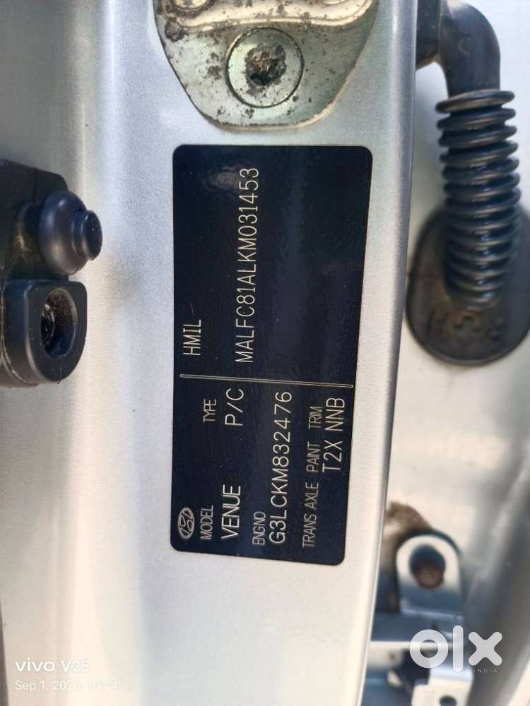 Hyundai Venue S Turbo, 2020, Petrol