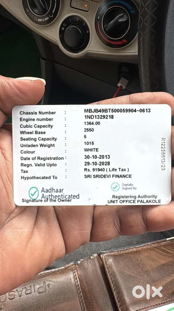 Good Condition 4seal Tyres Child Ac One Year Full Insurance Available