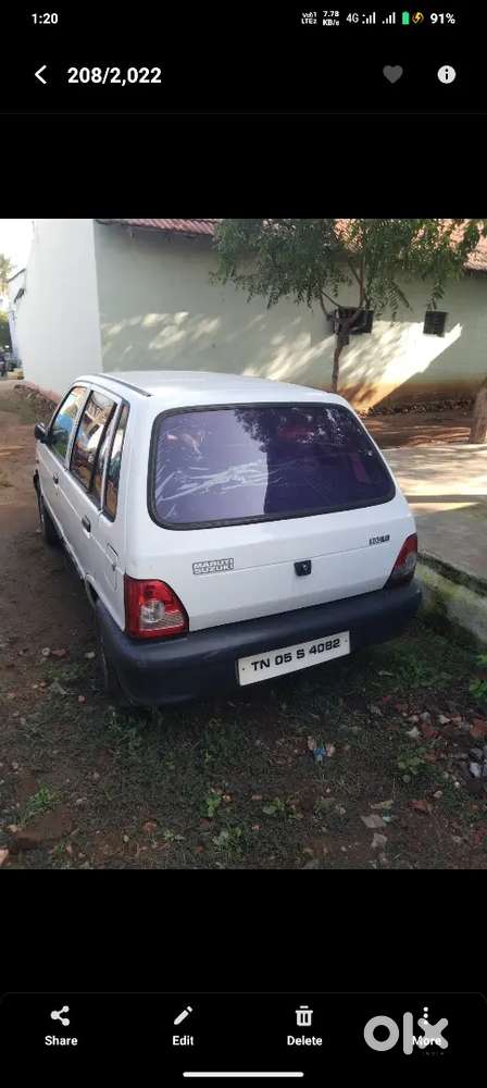 Maruti Suzuki 800 2006 Lpg 80250 Km Driven