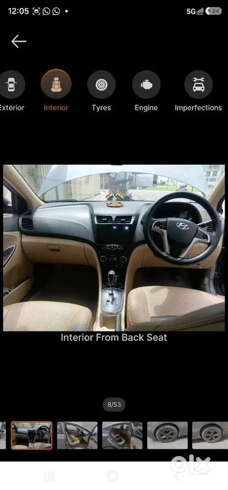 Hyundai Verna Ex 2013