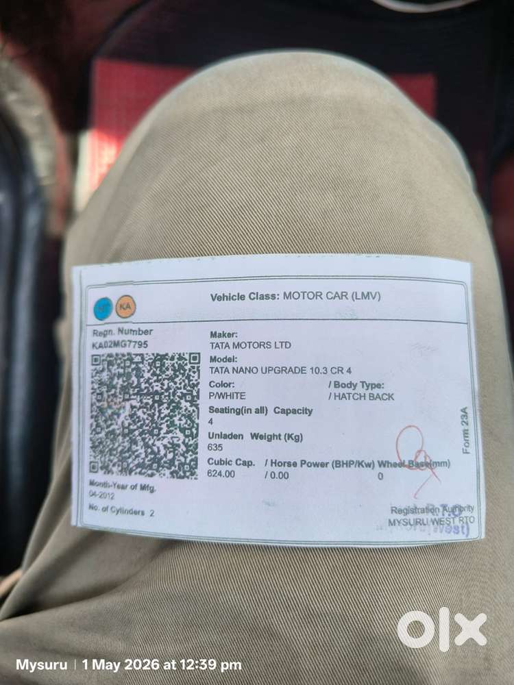 Tata Nano 2012