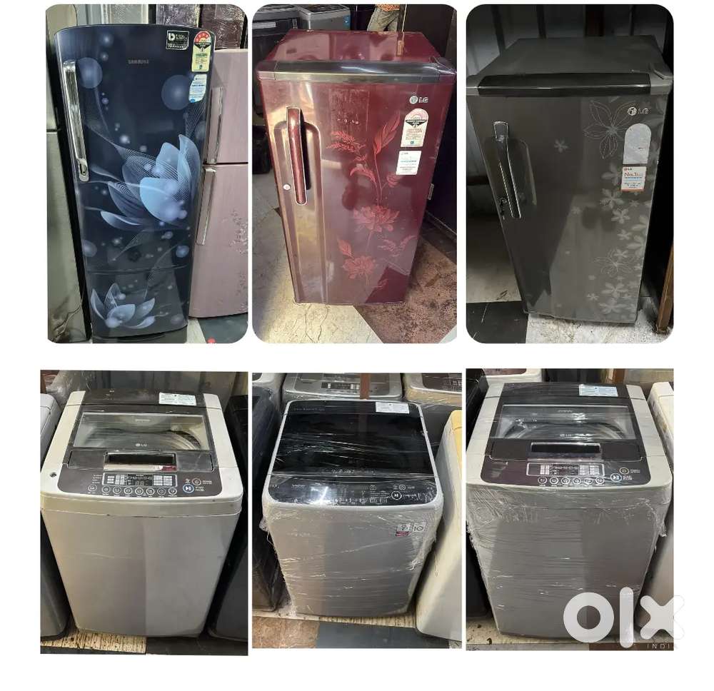 Samsung Single Door FRIDGES & L.G WASHING MACHINES Available on RENT