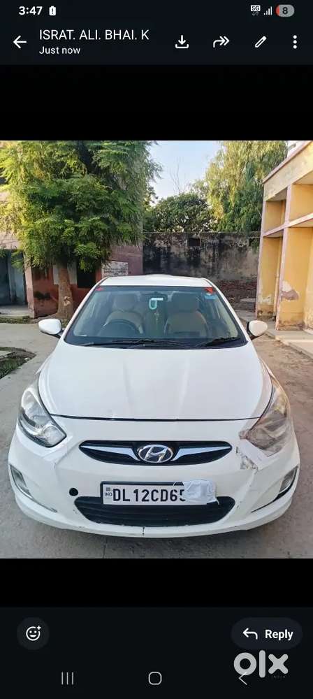 Hyundai Verna 2012 Cng & Hybrids Good Condition