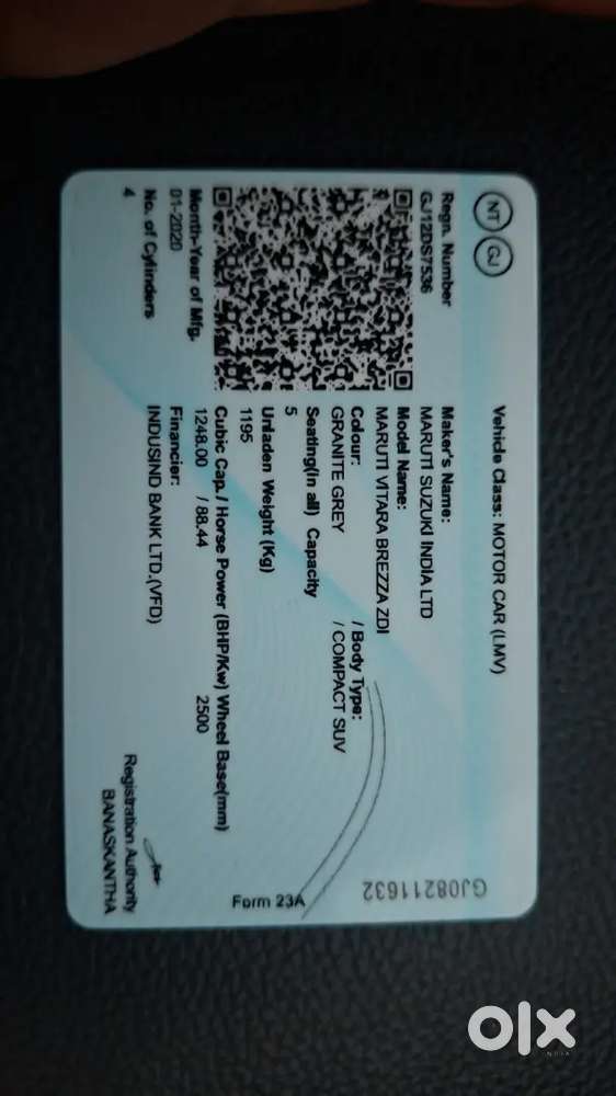 Maruti Suzuki Vitara Brezza 2020 Diesel Good Condition