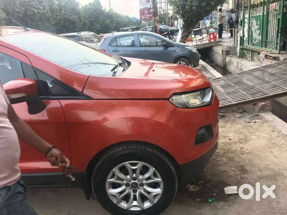 Ford Ecosport Titanium Petrol Cng 2017 Model Good Condition