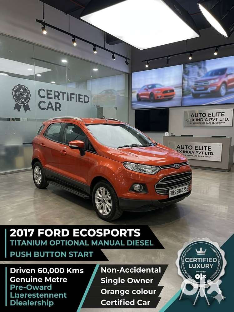 Ford Ecosport 1.5 Tdci Titanium Plus Be, 2017, Diesel