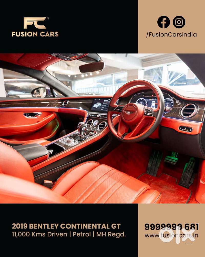 Bentley Continental Gt V8, 2019, Petrol