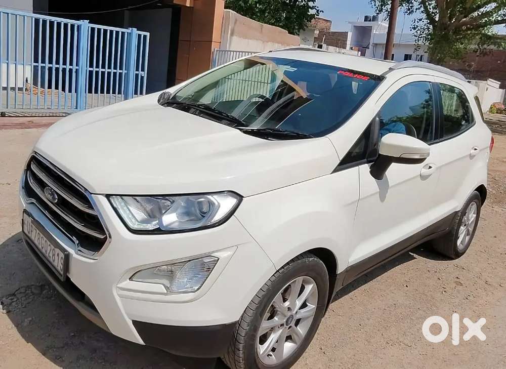 Ecosport Sunroof Top Model Diesel Showroom Condition Car