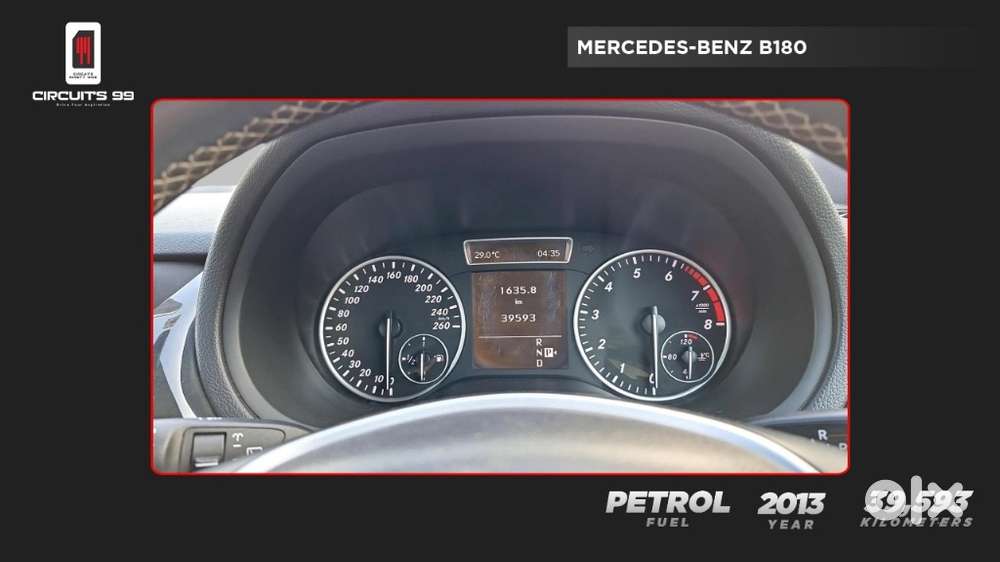 Mercedes-benz B Class, 2013, Petrol