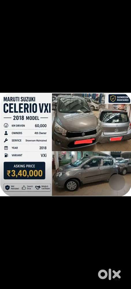 Maruti Suzuki Celerio 2018 Petrol Well Maintained
