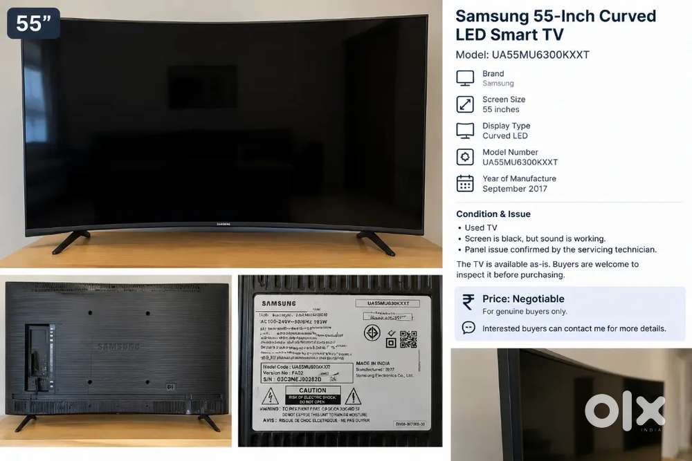 Samsung 55-Inch Curved LED Smart TV