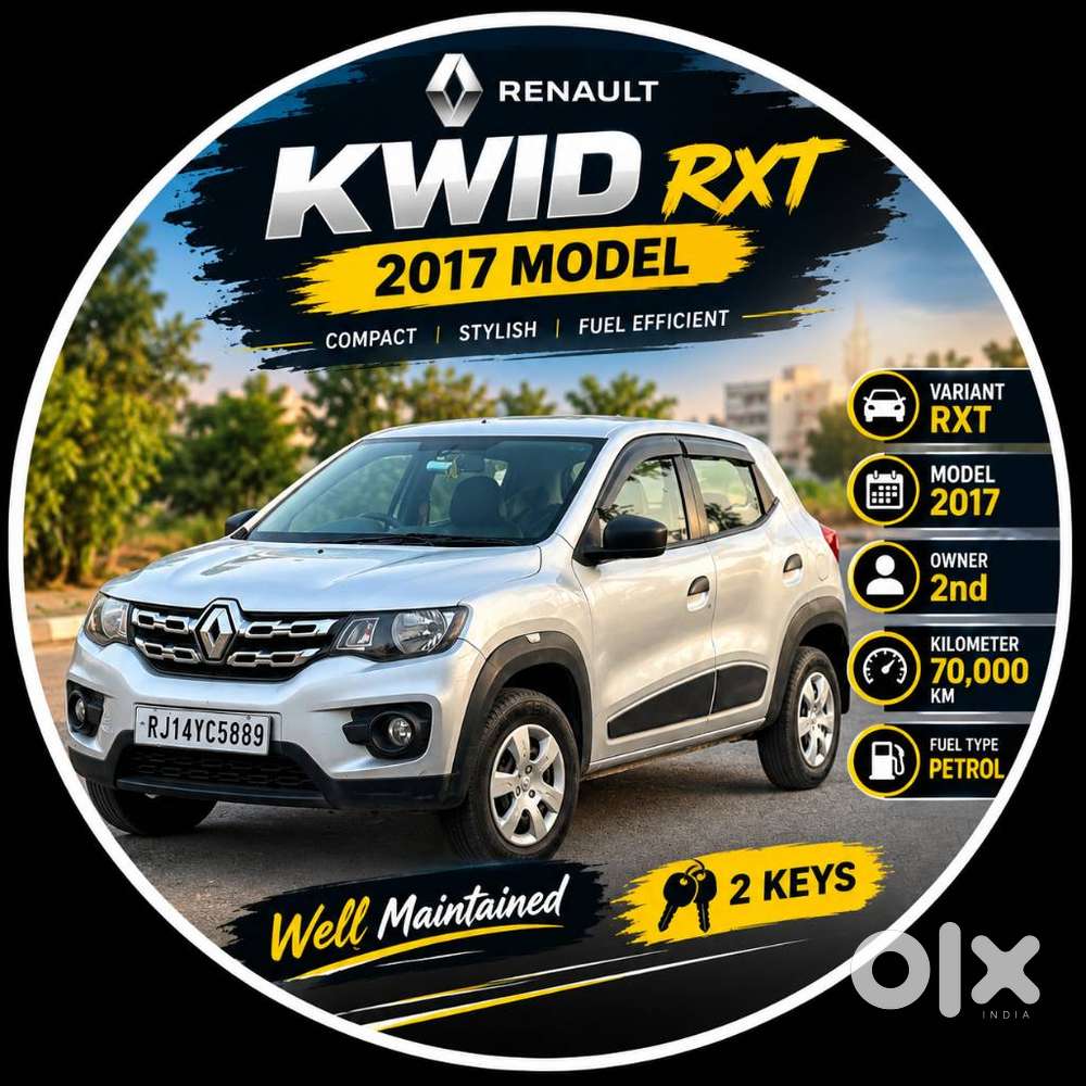 Renault Kwid Rxt Optional, 2017, Petrol