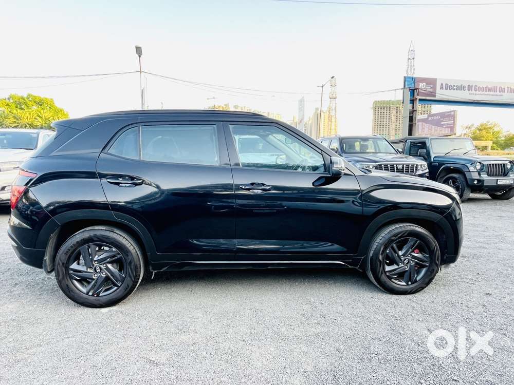 Hyundai Creta 1.5 S Plus Knight Diesel Dual Tone, 2022, Diesel