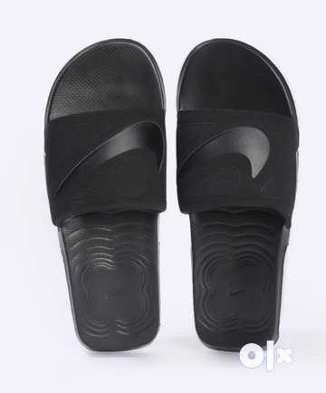 Nike air slides discount black