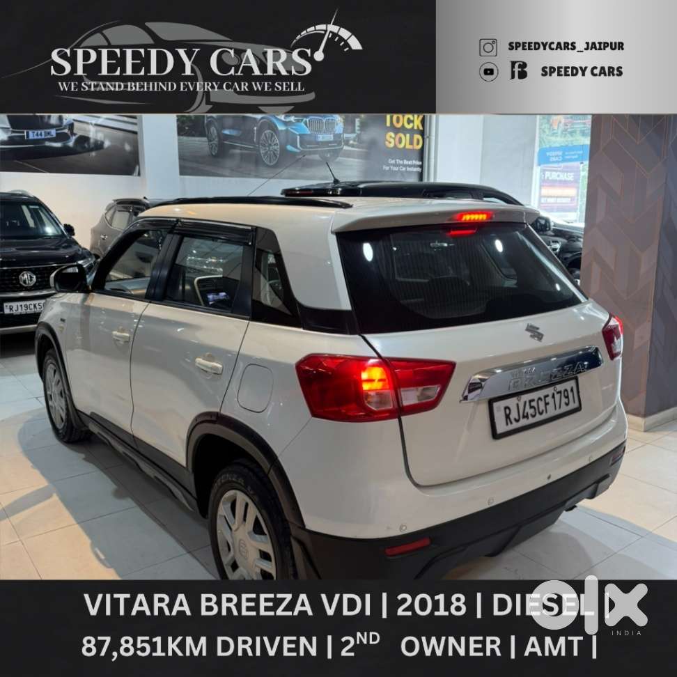 Maruti Suzuki Vitara Brezza Vdi Amt, 2018, Diesel