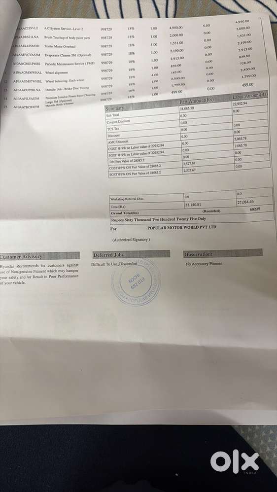 Doctor Owned. Excellent Condition. Kl Reg
