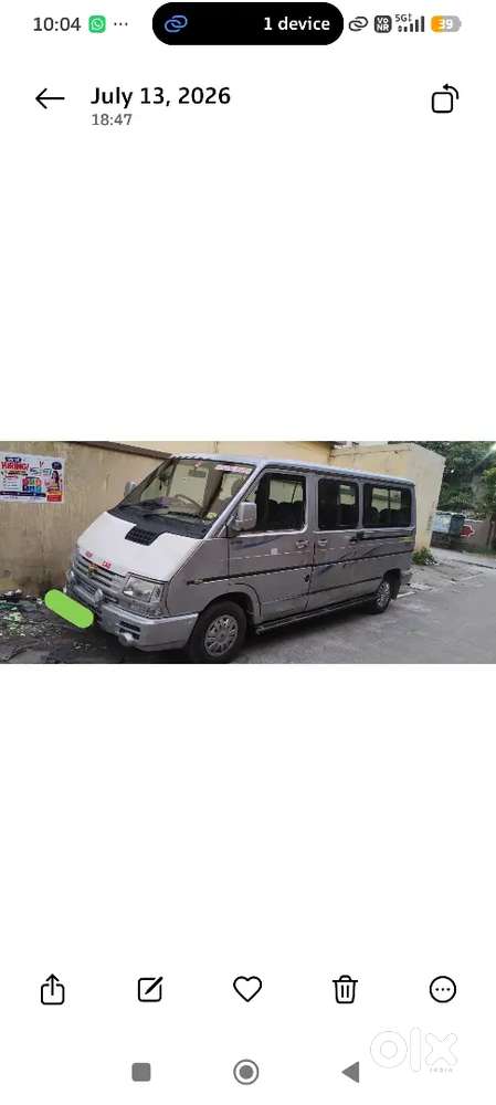 Tata Winger Deluxe 2012 With 200000 Km
