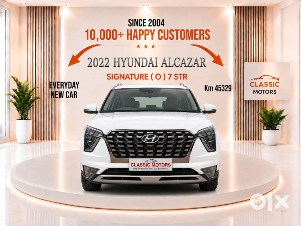 Hyundai Alcazar 1.5 Signature (o) Diesel At 7 Str, 2022, Diesel