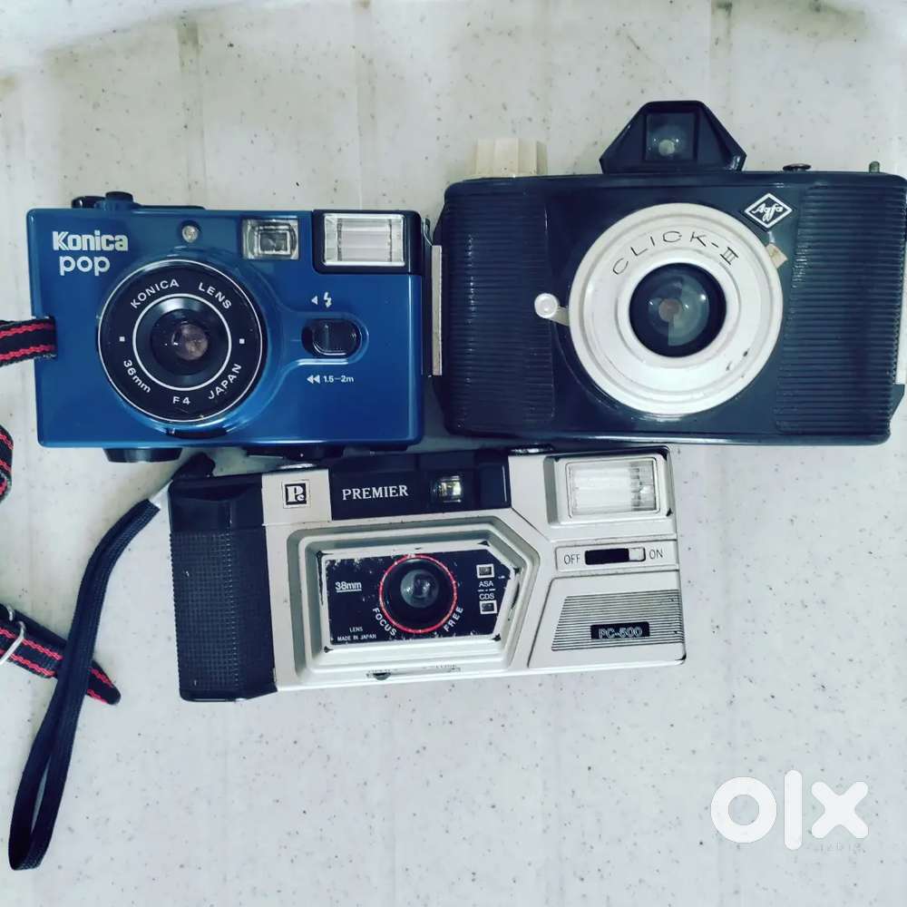 Antique camera old branded