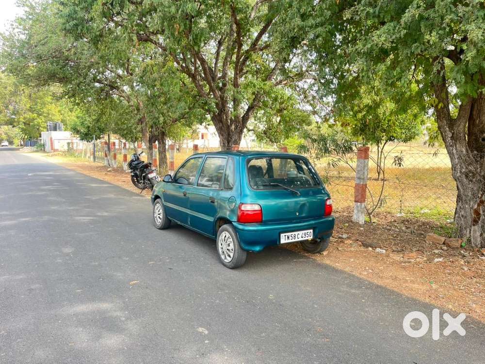 Maruthi Zen 1999 Model - Peacock Green / Lpg + Petrol