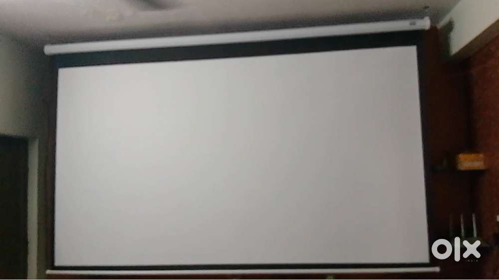 110 Inch Inlight Projector Screen(16:9) – 4K Home Theater – Almost New ...
