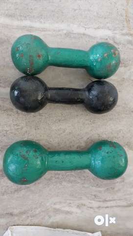 Dumbbells Used Gym Fitness equipment for sale in Rajasthan OLX