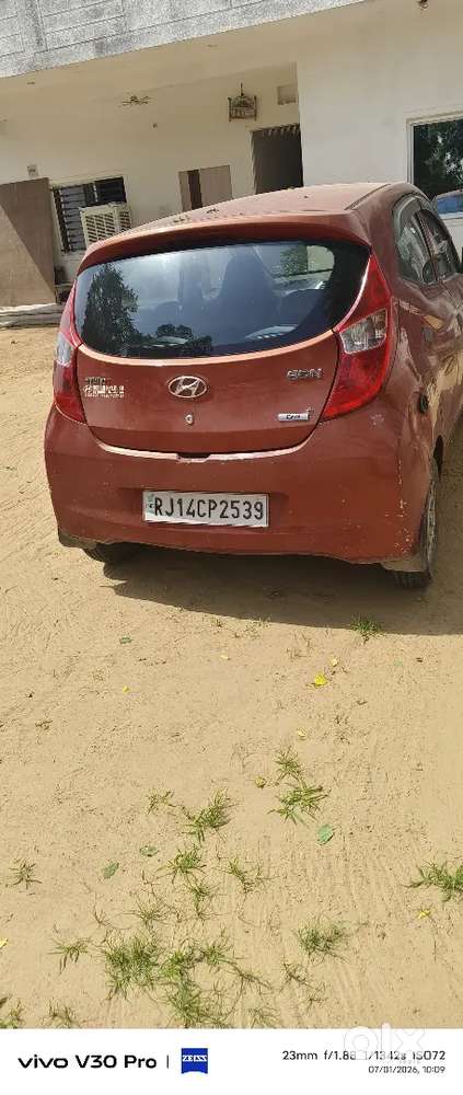 Hyundai Eon Lpg 2012 Puri Original Ladies Driven Car H  Ac Heater Ok H