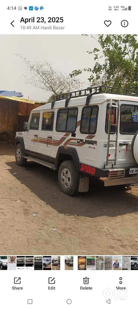 Force Motors Trax Cruiser 2016 Diesel 990000 Km Driven