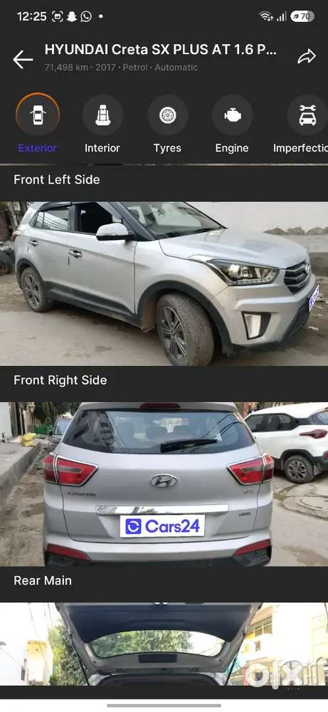 Hyundai Creta 2017 Petrol Plus