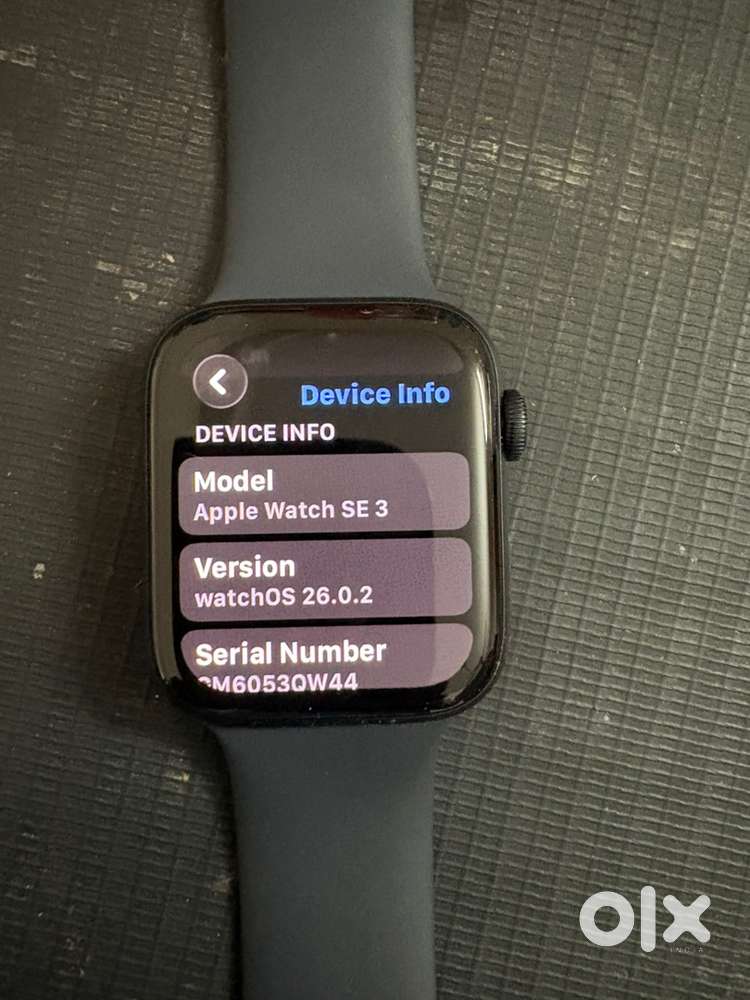 Watchos Serial Number Apple Watch Series Apple Watch SE3rd