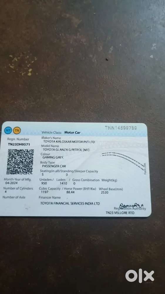 Glanza 2024 Dec Model Sale