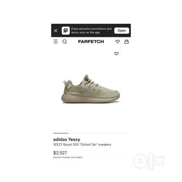 Adidas yeezy outlet farfetch original