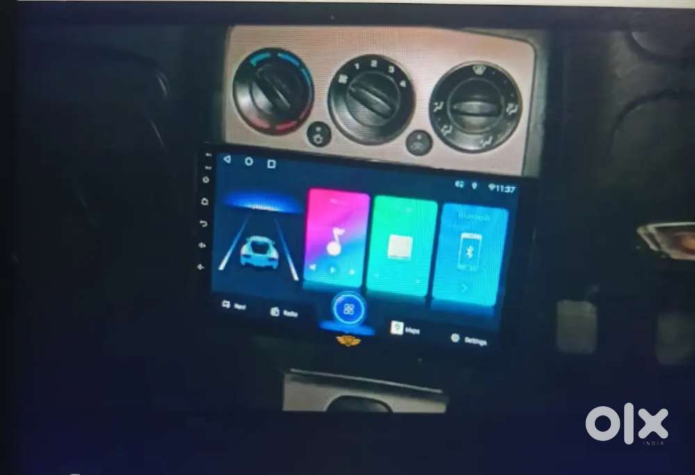 At Goa Infotainment System Of Swift Dzire Car &its Conect Mobil To Sel