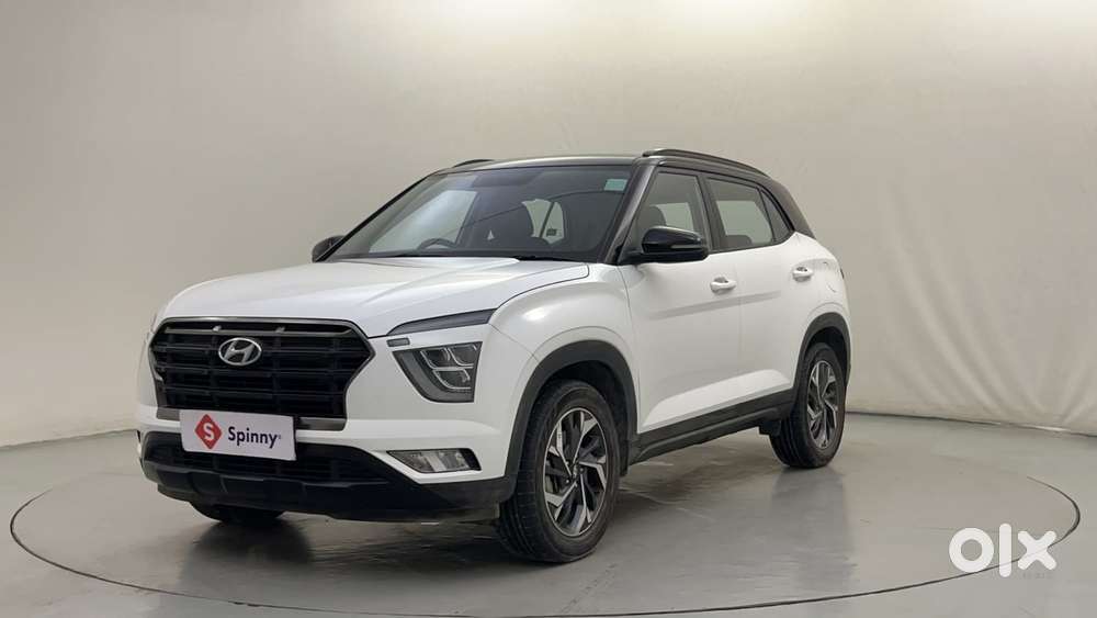 Hyundai Creta 1.4 Sx (o) Turbo Petrol Dct Dual Tone, 2022, Petrol