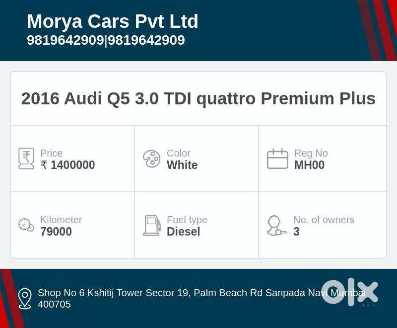 Audi Q5 3.0 Tdi Quattro Premium Plus, 2016, Diesel