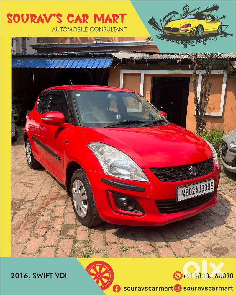 Maruti Suzuki Swift Vdi Bs Iv, 2016, Diesel