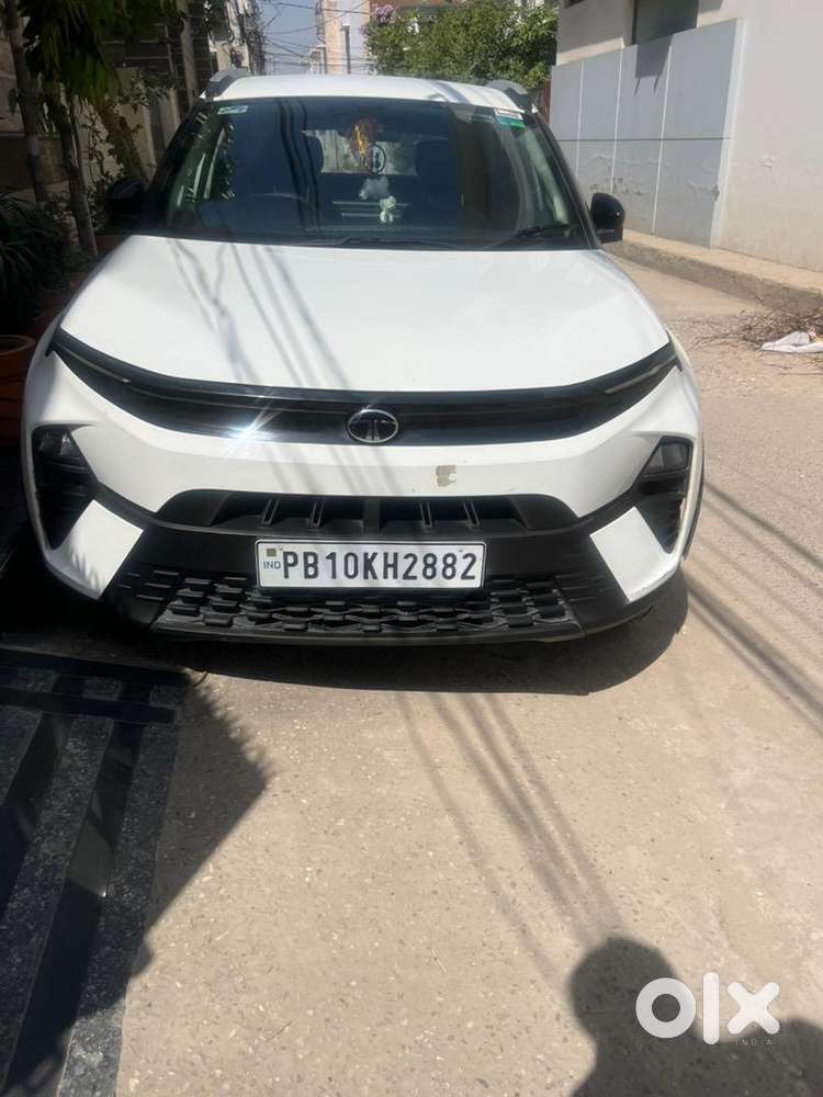Brand New Type Tata Nexon Very Less Km Driven White Color