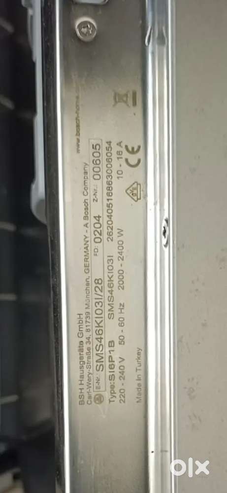 Bosch Dishwasher B-Series Brand new
