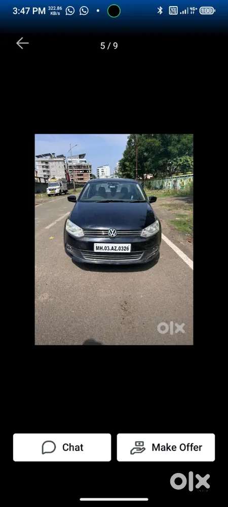 Volkswagen Vento 1.6 Tdi Highline Diesel 2010 Model Valid Upto 2030