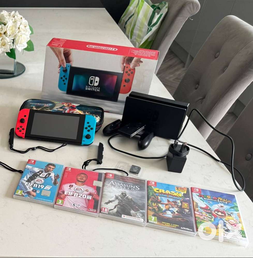 Nintendo Switch Console Complete Bundle - Games & Entertainment in ...
